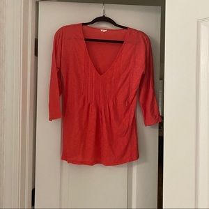 J crew tunic top in a size small!